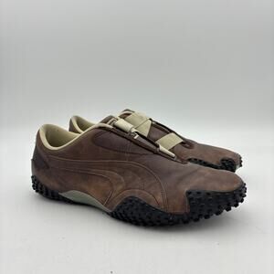 VTG 00s Puma Mostro Leather Running Sneakers Shoes Men's 11.5 Y2K